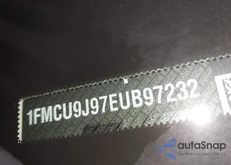 2014 Ford Escape Titanium из США, поврежденный, VIN 1FMCU9J97EUB97232